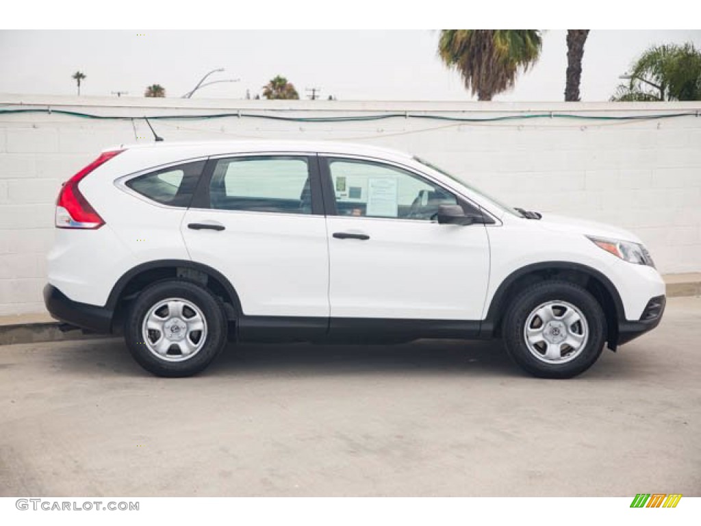 2012 CR-V LX - Taffeta White / Gray photo #12