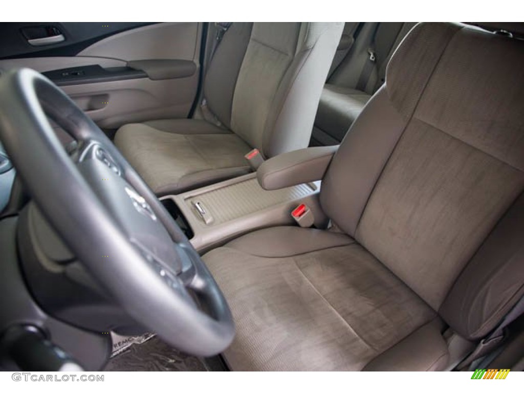 2012 CR-V LX - Taffeta White / Gray photo #16