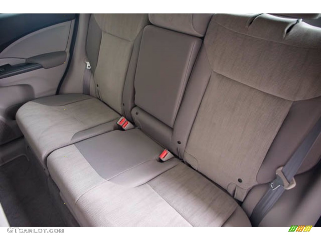 2012 CR-V LX - Taffeta White / Gray photo #17