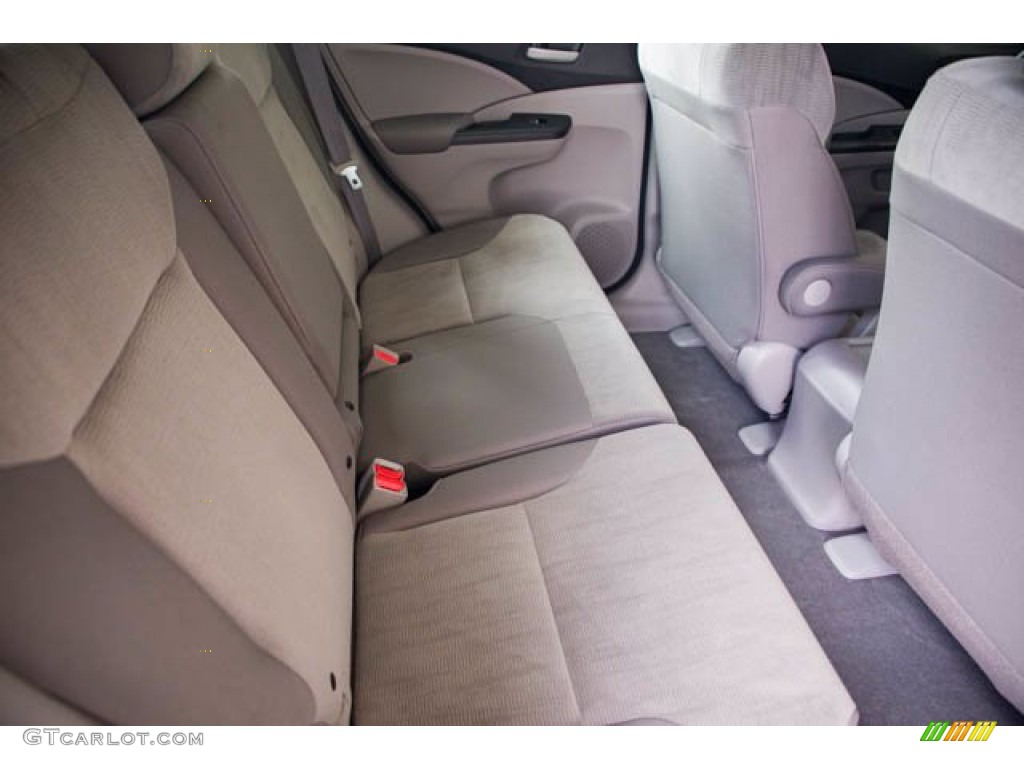 2012 CR-V LX - Taffeta White / Gray photo #19