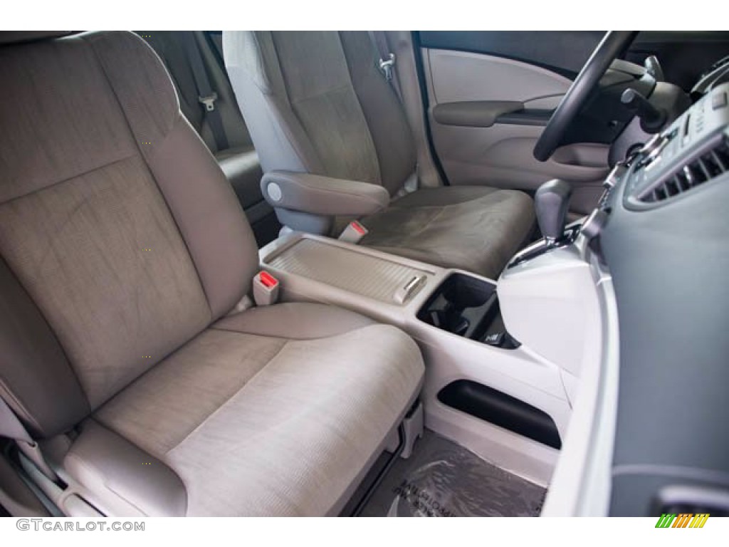 2012 CR-V LX - Taffeta White / Gray photo #22