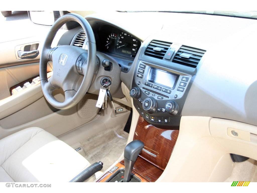 2006 Accord EX-L Sedan - Nighthawk Black Pearl / Ivory photo #12