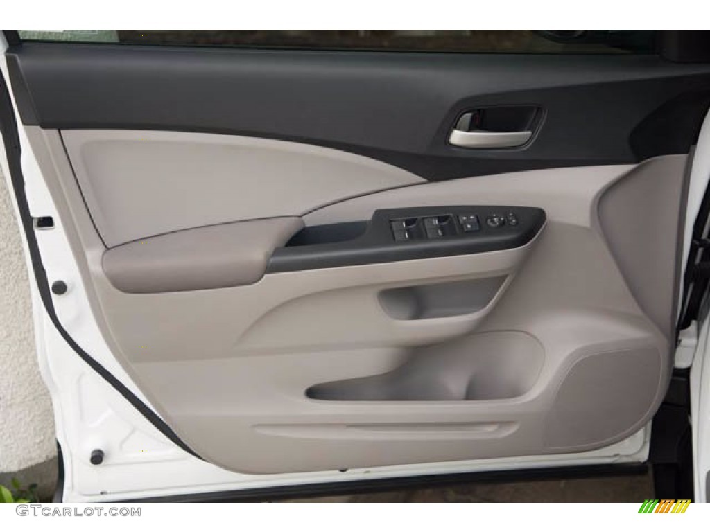 2012 CR-V LX - Taffeta White / Gray photo #26