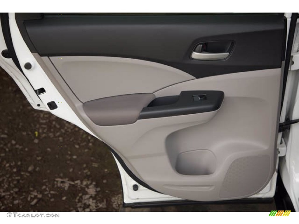 2012 CR-V LX - Taffeta White / Gray photo #28