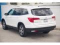 2018 White Diamond Pearl Honda Pilot EX-L  photo #2