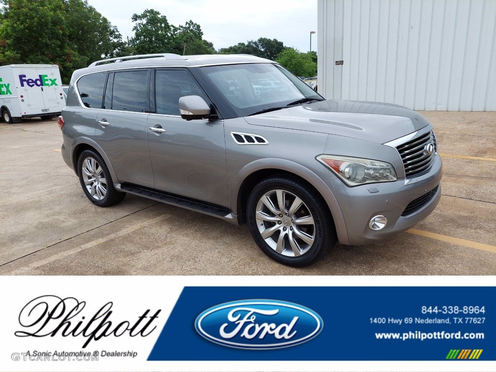 2013 QX 56 4WD - Platinum Graphite / Graphite photo #1
