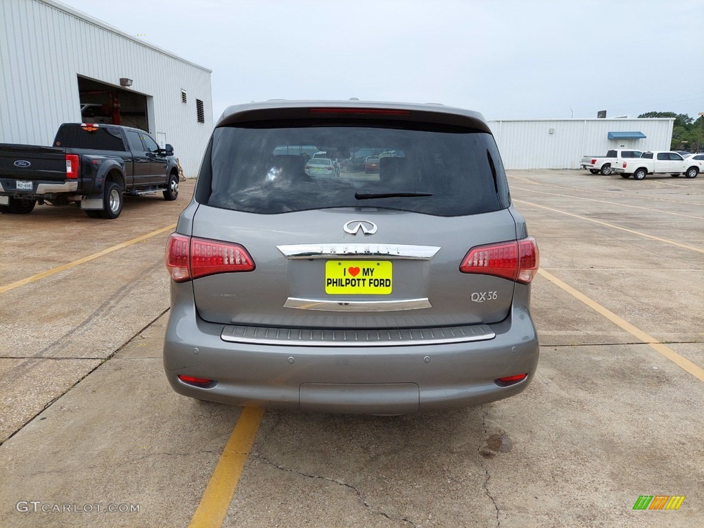 2013 QX 56 4WD - Platinum Graphite / Graphite photo #6