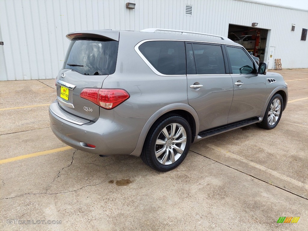 2013 QX 56 4WD - Platinum Graphite / Graphite photo #7