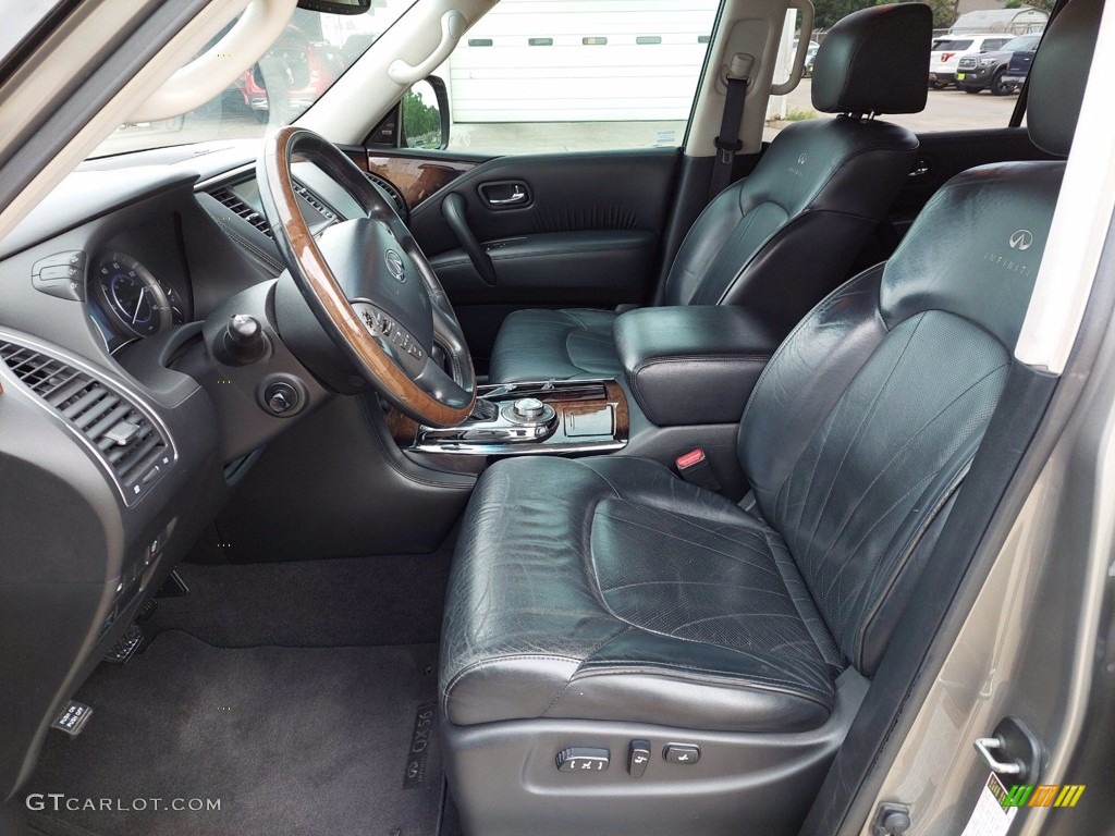 Graphite Interior 2013 Infiniti QX 56 4WD Photo #142419133