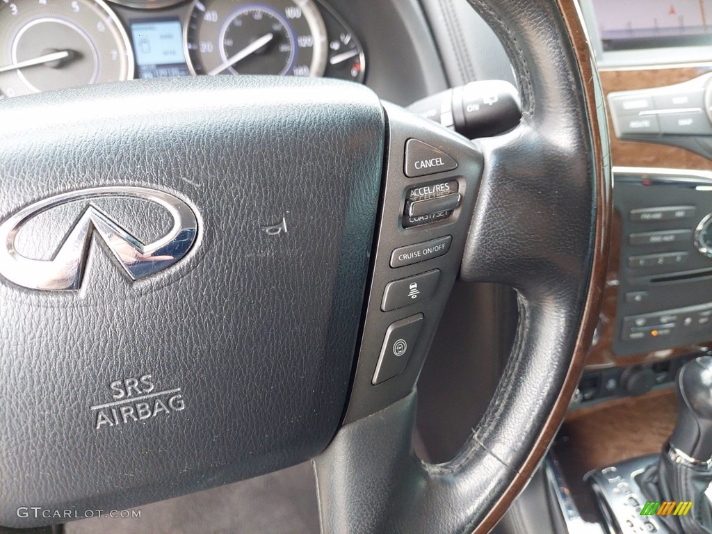 2013 Infiniti QX 56 4WD Steering Wheel Photos