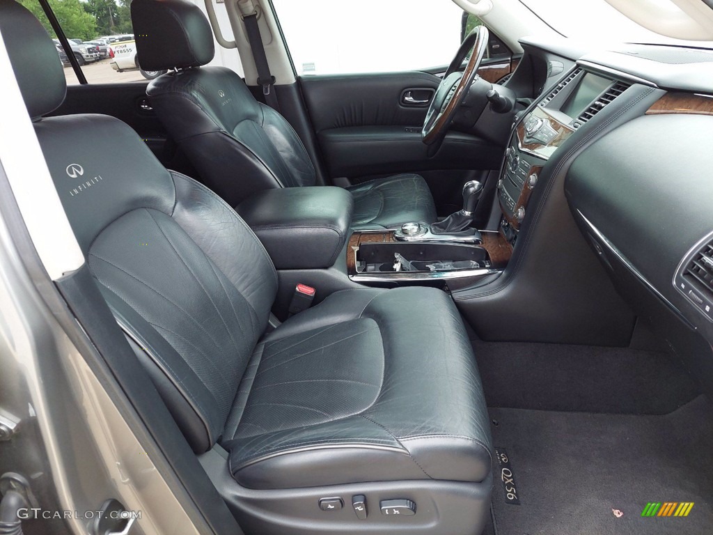 2013 Infiniti QX 56 4WD Front Seat Photo #142419664