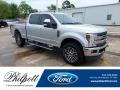 2019 Ingot Silver Ford F250 Super Duty Lariat Crew Cab 4x4  photo #1