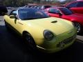 2002 Inspiration Yellow Ford Thunderbird Deluxe Roadster  photo #5