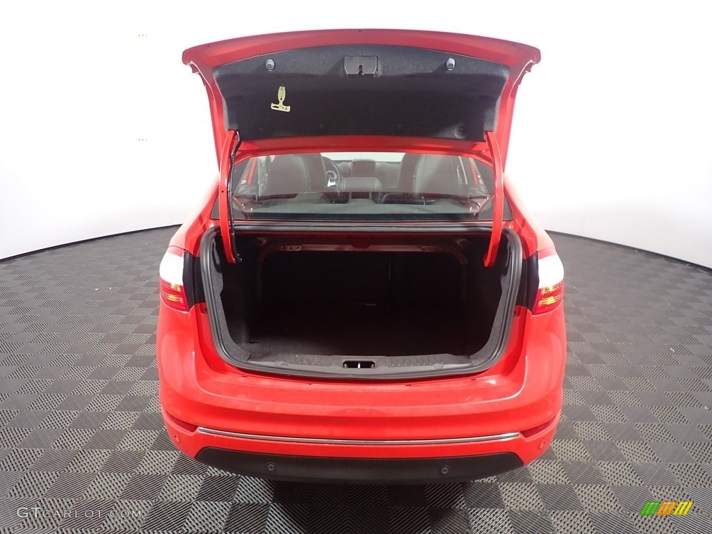 2015 Fiesta Titanium Sedan - Race Red / Charcoal Black photo #14