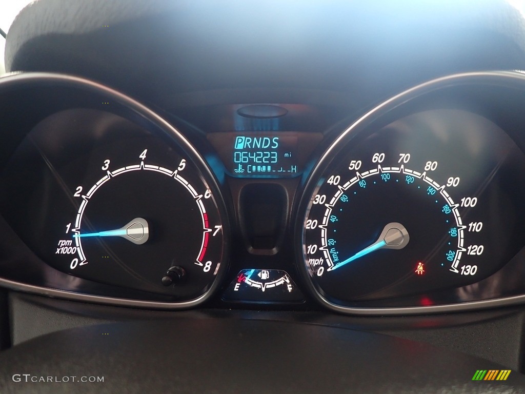 2015 Ford Fiesta Titanium Sedan Gauges Photo #142420354