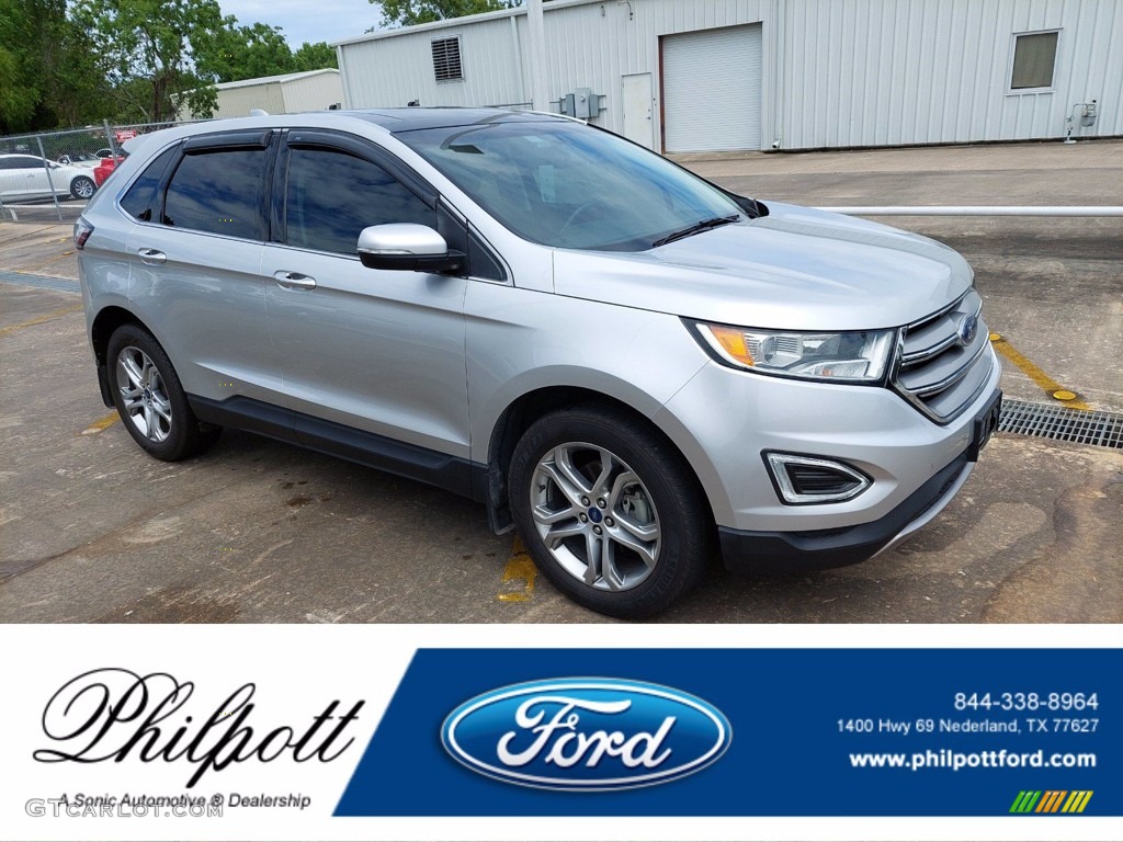 2017 Edge Titanium - Ingot Silver Metallic / Ebony photo #1
