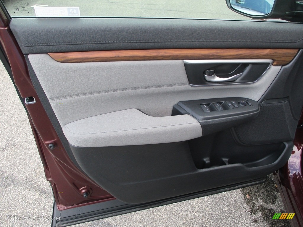 2019 CR-V EX AWD - Basque Red Pearl II / Gray photo #11