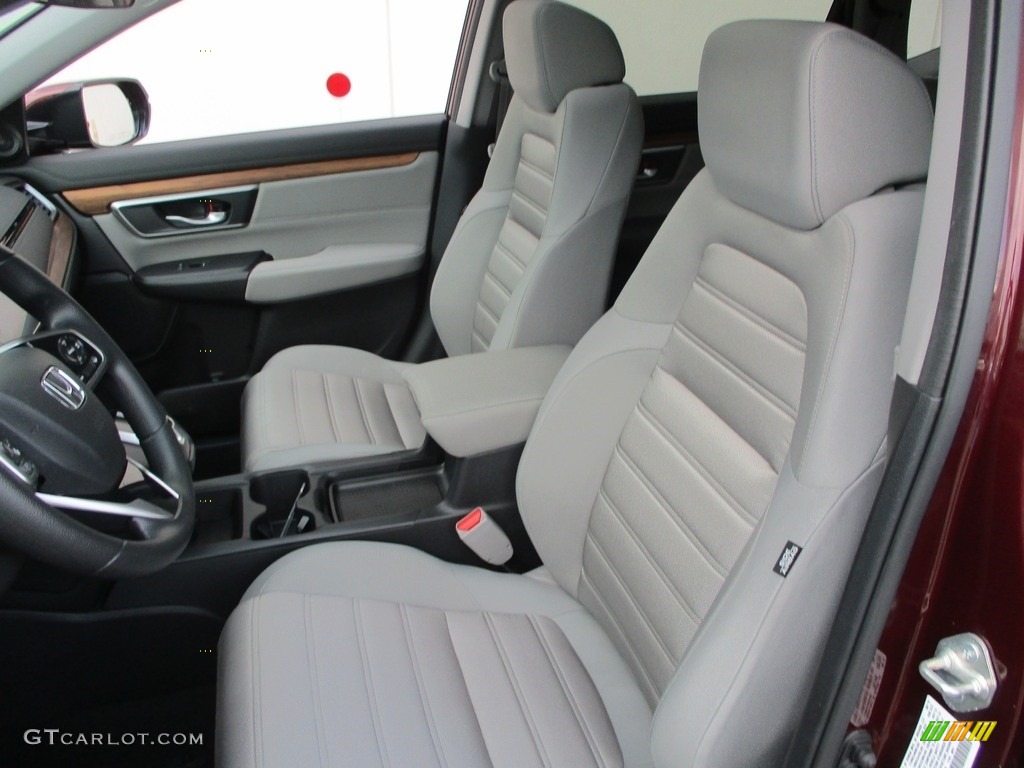 2019 CR-V EX AWD - Basque Red Pearl II / Gray photo #13