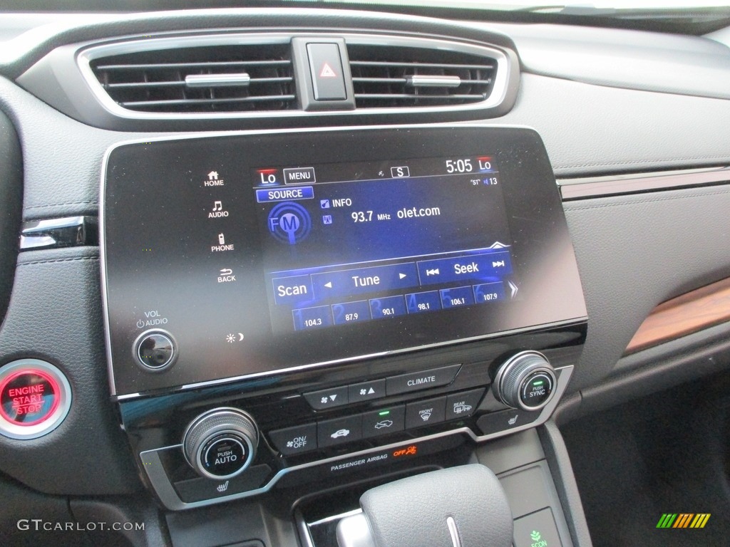 2019 CR-V EX AWD - Basque Red Pearl II / Gray photo #16