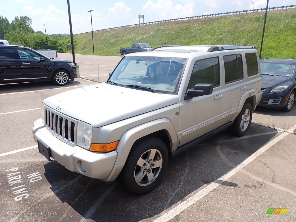2008 Commander Limited 4x4 - Mineral Gray Metallic / Dark Khaki/Light Graystone photo #7