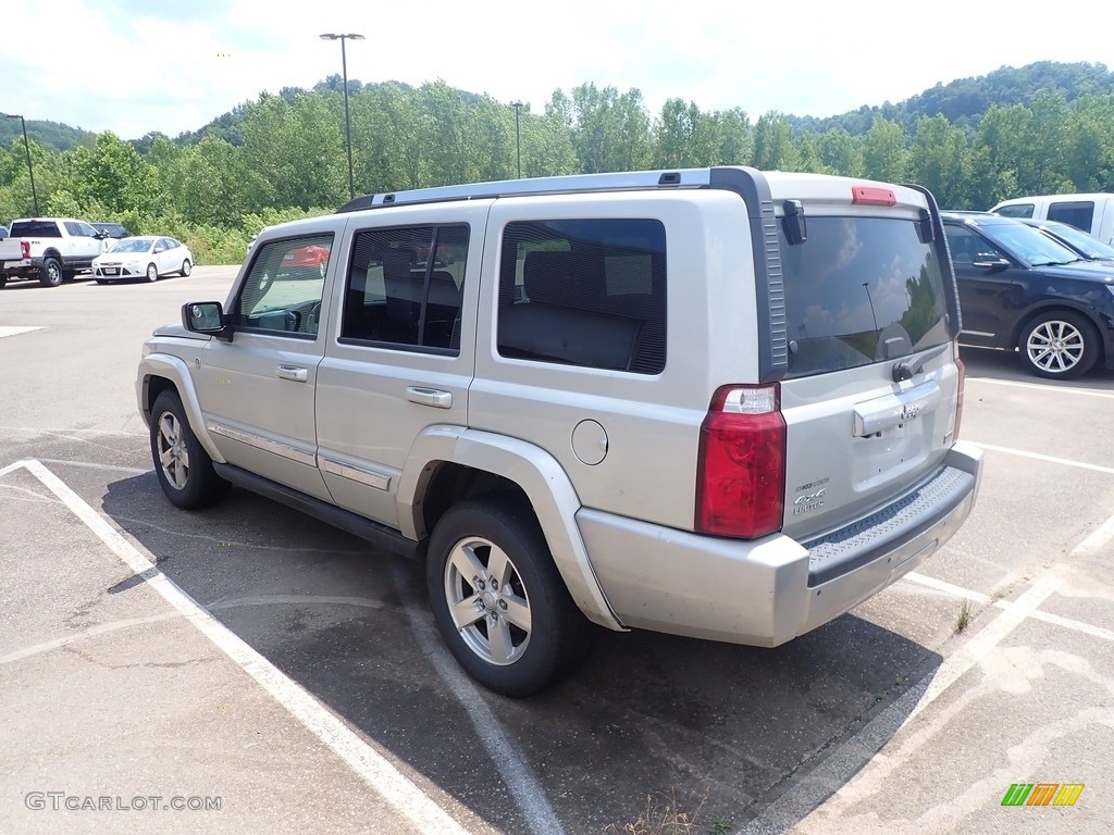 2008 Commander Limited 4x4 - Mineral Gray Metallic / Dark Khaki/Light Graystone photo #9