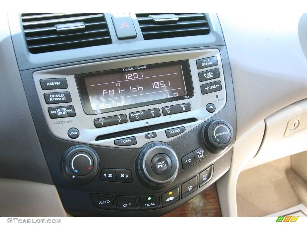 2006 Accord EX-L Sedan - Nighthawk Black Pearl / Ivory photo #23