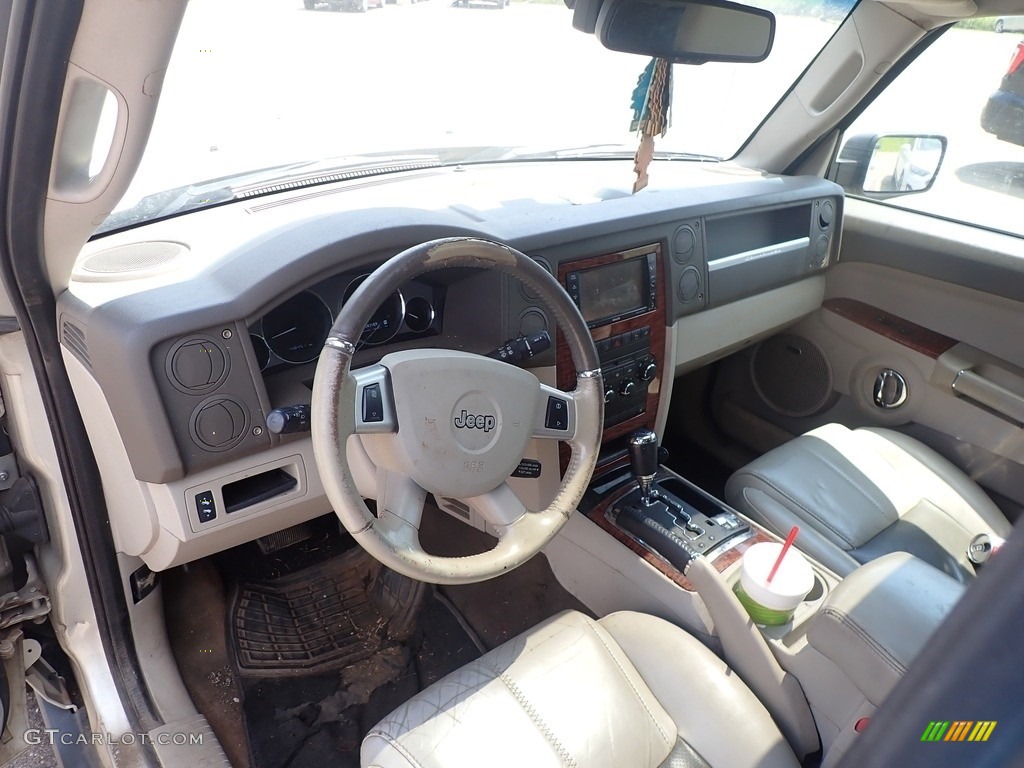 2008 Commander Limited 4x4 - Mineral Gray Metallic / Dark Khaki/Light Graystone photo #12