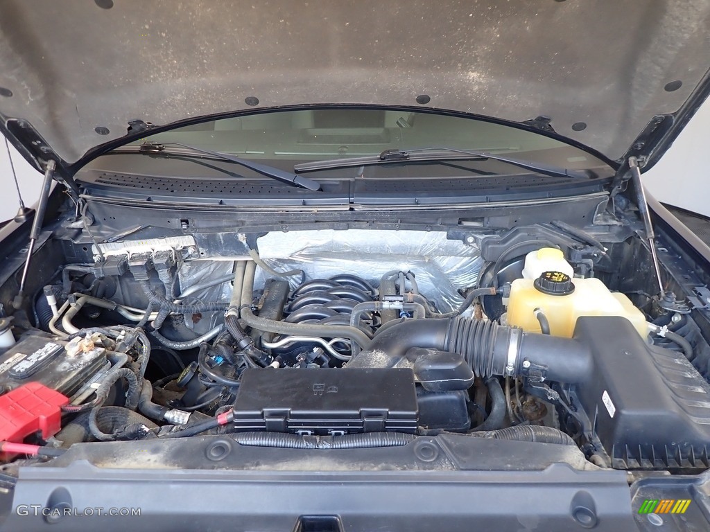 2014 Ford F150 XLT SuperCab 4x4 5.0 Liter Flex-Fuel DOHC 32-Valve Ti-VCT V8 Engine Photo #142421779