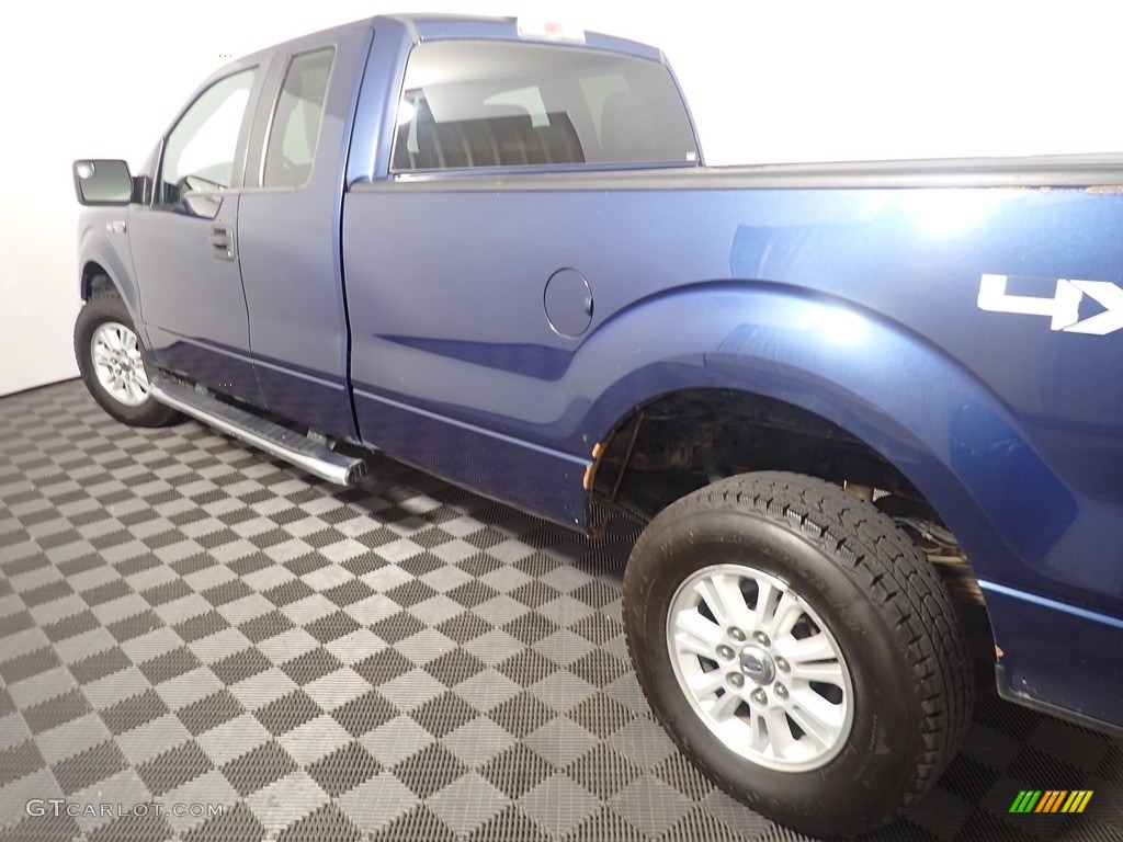 2014 F150 XLT SuperCab 4x4 - Blue Jeans / Steel Grey photo #14