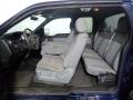 Steel Grey 2014 Ford F150 XLT SuperCab 4x4 Interior Color