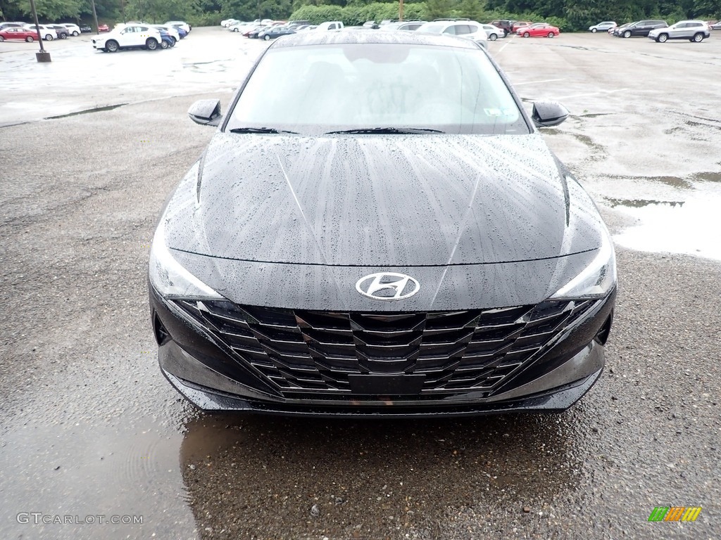2021 Elantra SEL - Phantom Black / Black photo #4