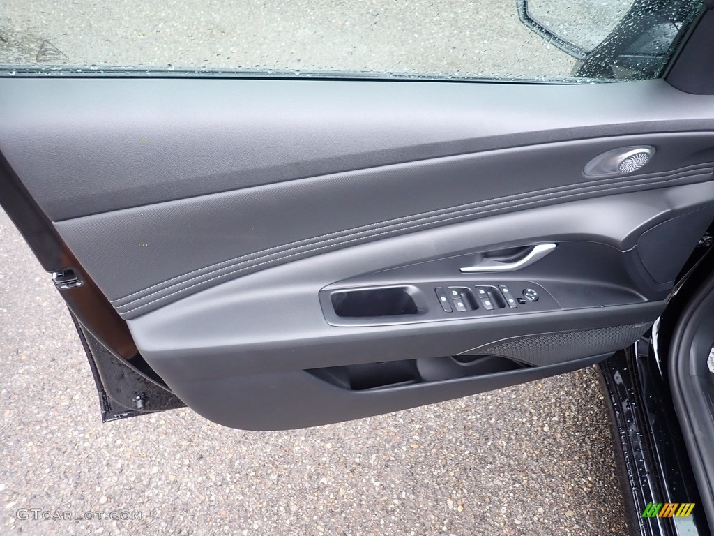 2021 Elantra SEL - Phantom Black / Black photo #14
