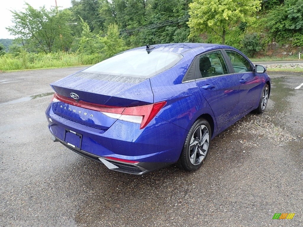 2021 Elantra SEL - Intense Blue / Black photo #2