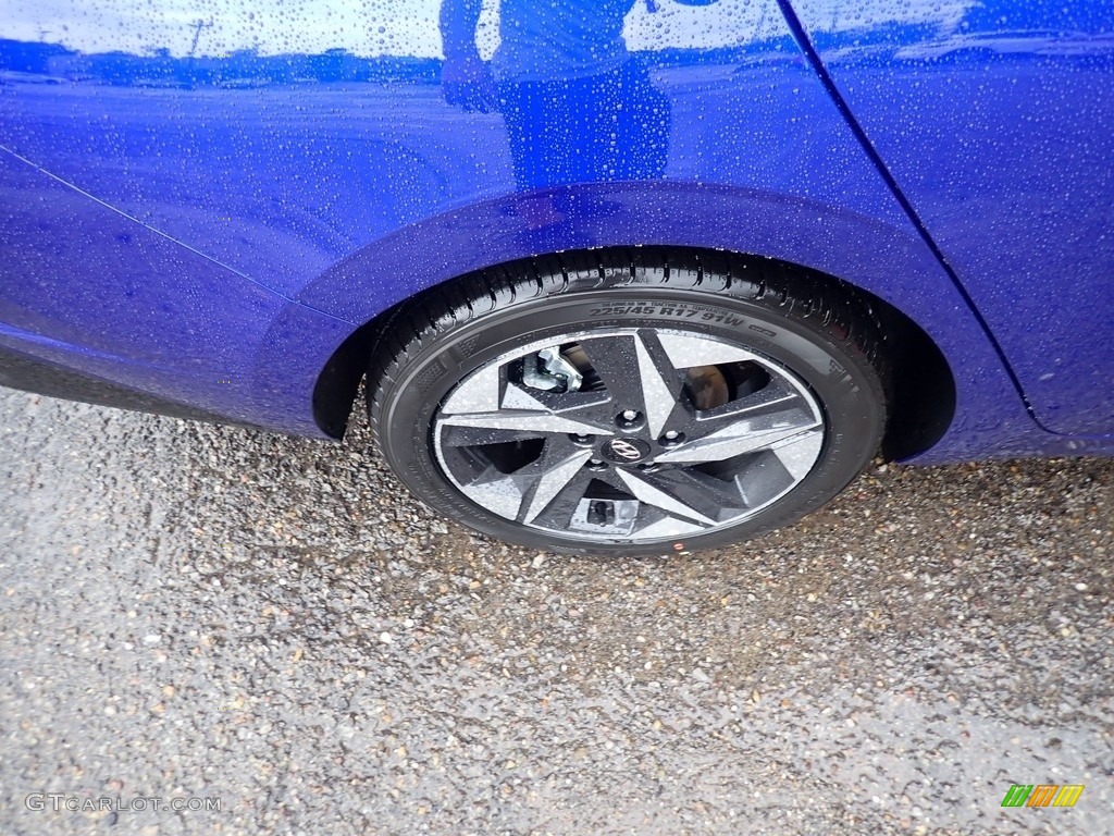 2021 Elantra SEL - Intense Blue / Black photo #9