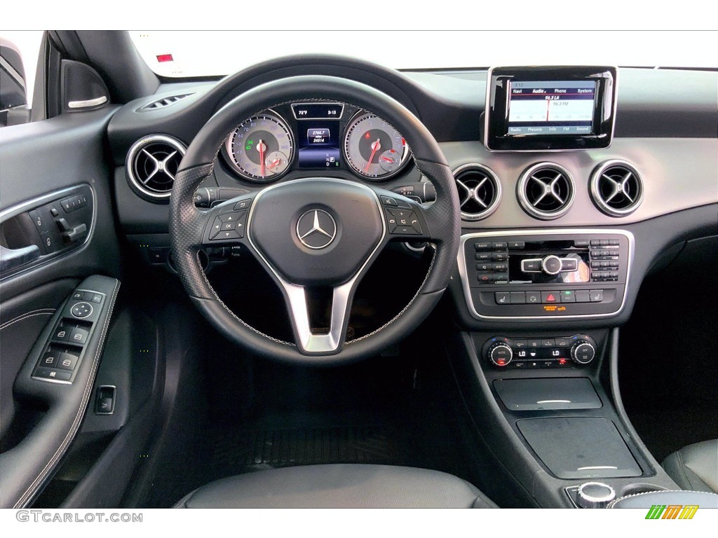 2014 Mercedes-Benz CLA 250 Black Dashboard Photo #142424035