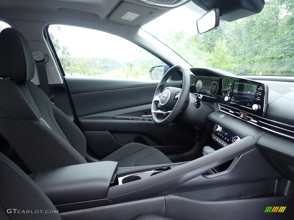 2021 Elantra SEL - Intense Blue / Black photo #13