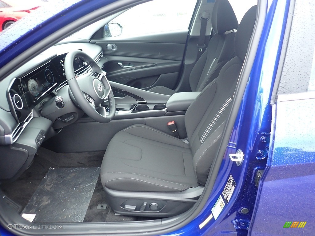 2021 Elantra SEL - Intense Blue / Black photo #14