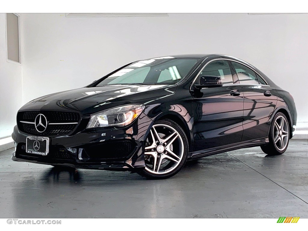 Night Black 2014 Mercedes-Benz CLA 250 Exterior Photo #142424146