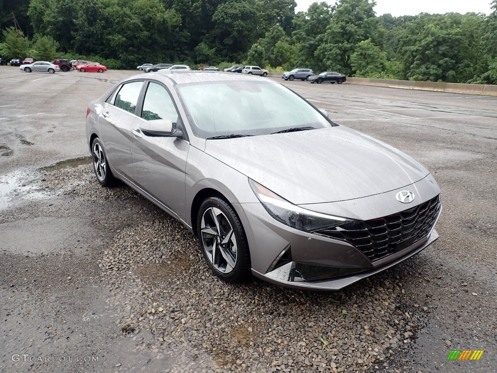 2021 Elantra SEL - Fluid Metal / Black photo #3