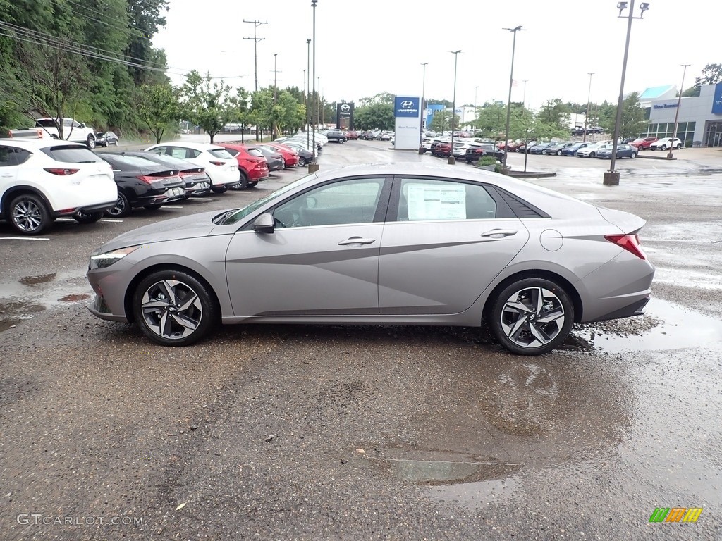 2021 Elantra SEL - Fluid Metal / Black photo #6