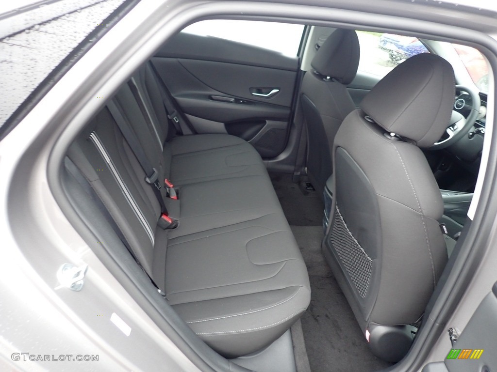 2021 Elantra SEL - Fluid Metal / Black photo #10