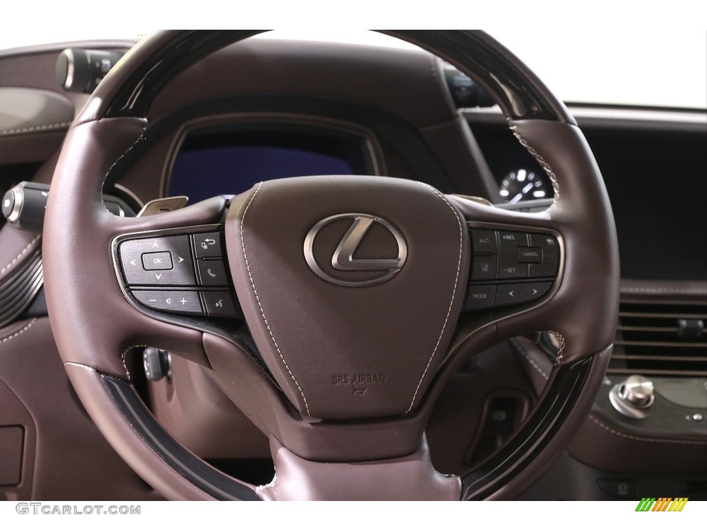 2019 LS 500 AWD - Obsidian / Noble Brown photo #7