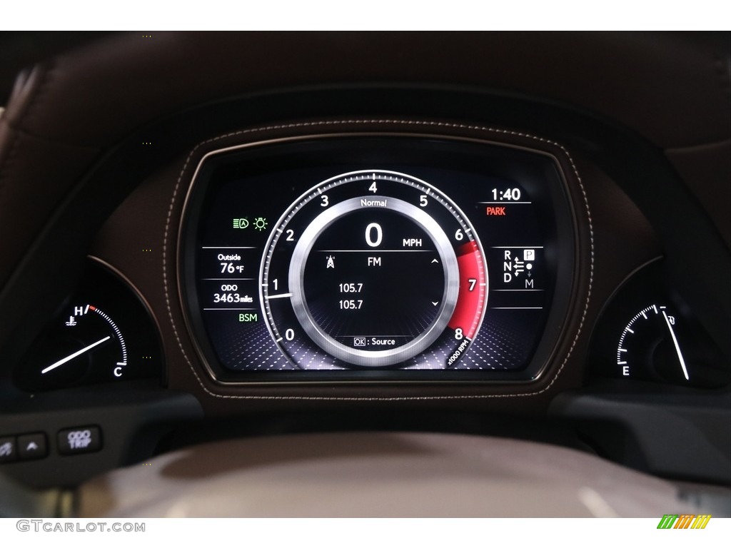 2019 LS 500 AWD - Obsidian / Noble Brown photo #8