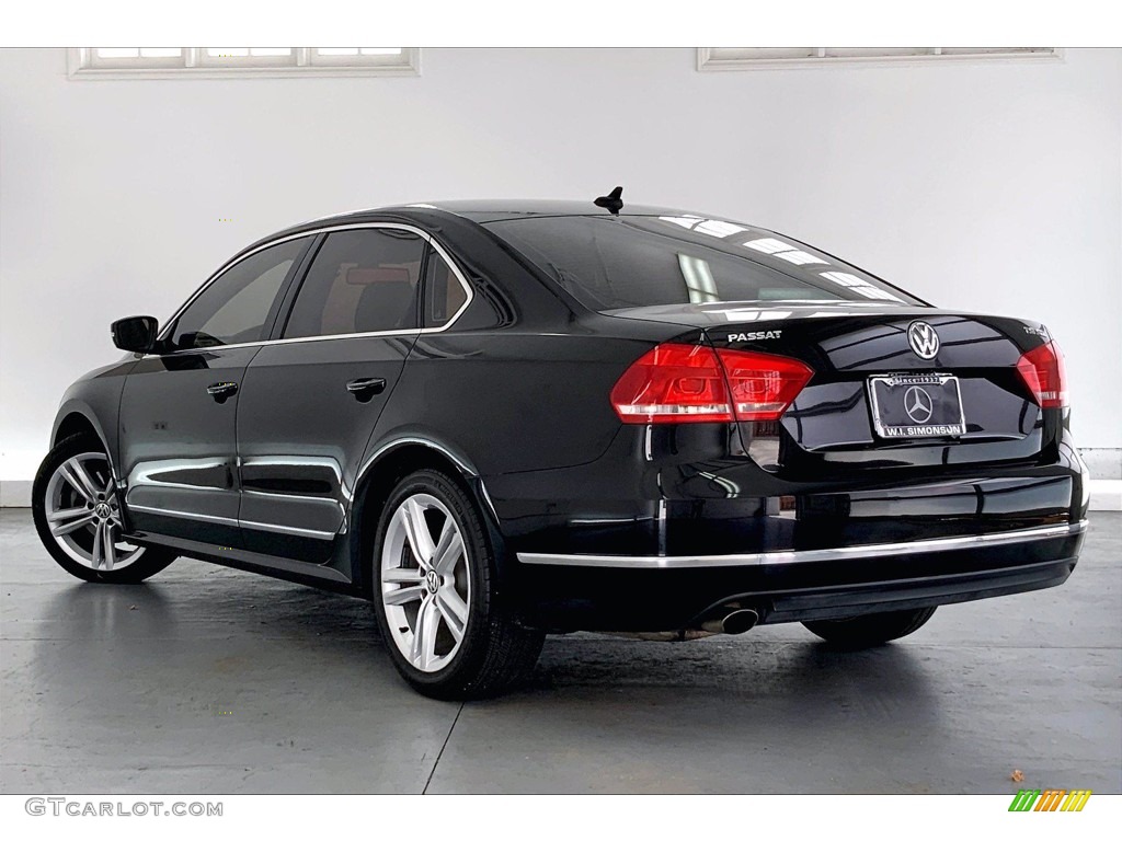 Black 2014 Volkswagen Passat 1.8T SEL Premium Exterior Photo #142424581
