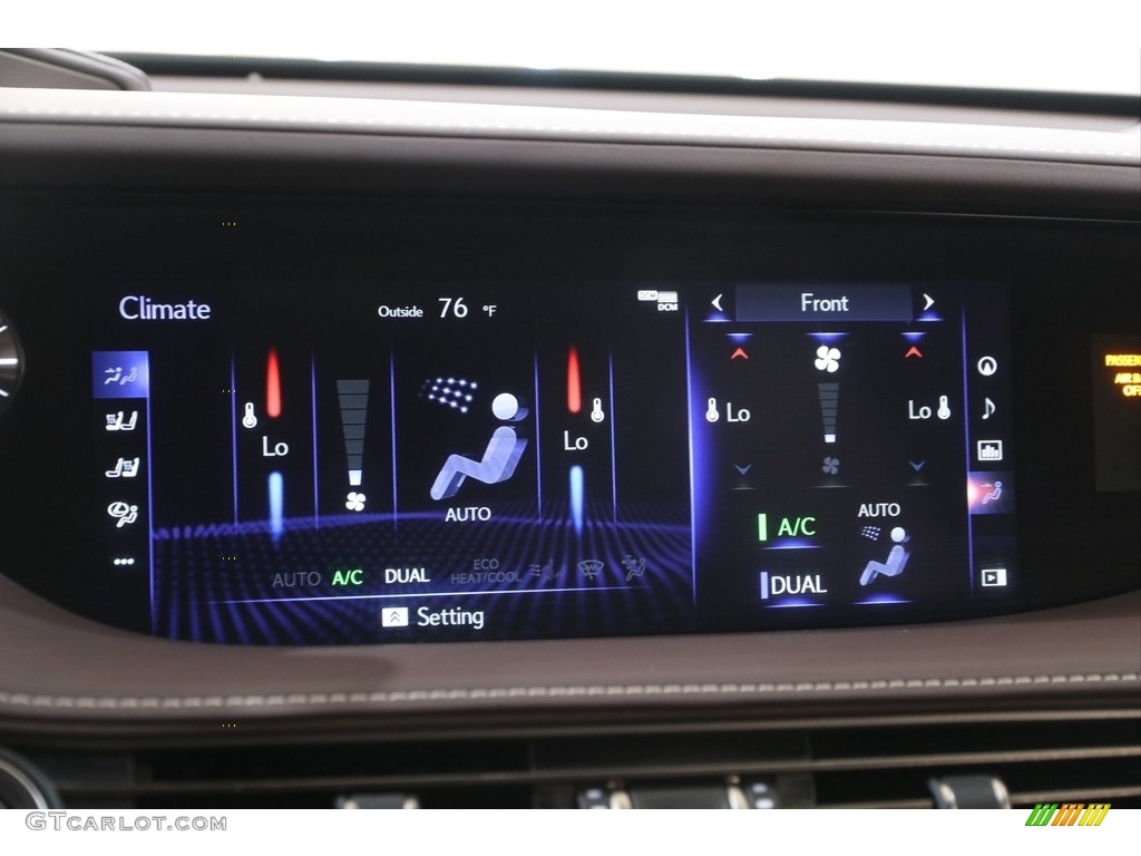 2019 LS 500 AWD - Obsidian / Noble Brown photo #13