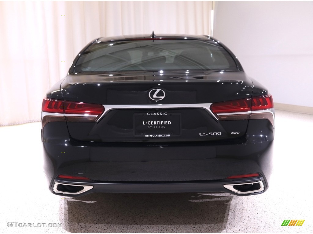 2019 LS 500 AWD - Obsidian / Noble Brown photo #22