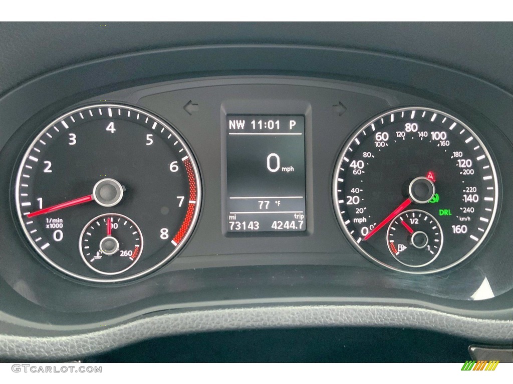 2014 Volkswagen Passat 1.8T SEL Premium Gauges Photo #142424722