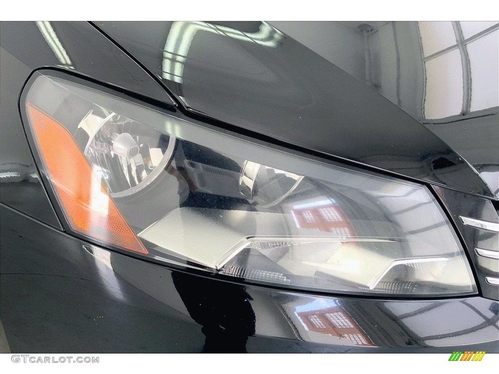 2014 Passat 1.8T SEL Premium - Black / Titan Black photo #28