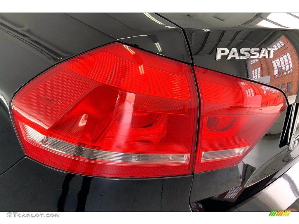 2014 Passat 1.8T SEL Premium - Black / Titan Black photo #29