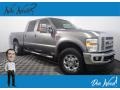 2010 Sterling Gray Metallic Ford F250 Super Duty Lariat Crew Cab 4x4 #142425155